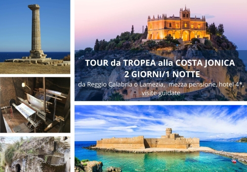 Viaggio organizzato 2 giorni: da Tropea alla Costa Jonica