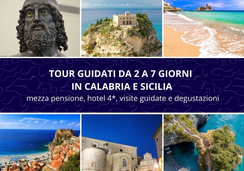 Viaggi organizzati in Calabria: tour guidati da 2 a 7 giorni
